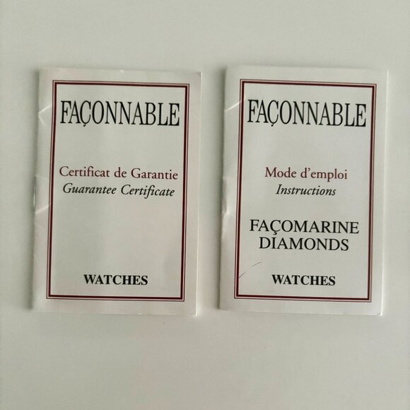 Façonnable Diamond Chronograph Facomarine Watch main image 7